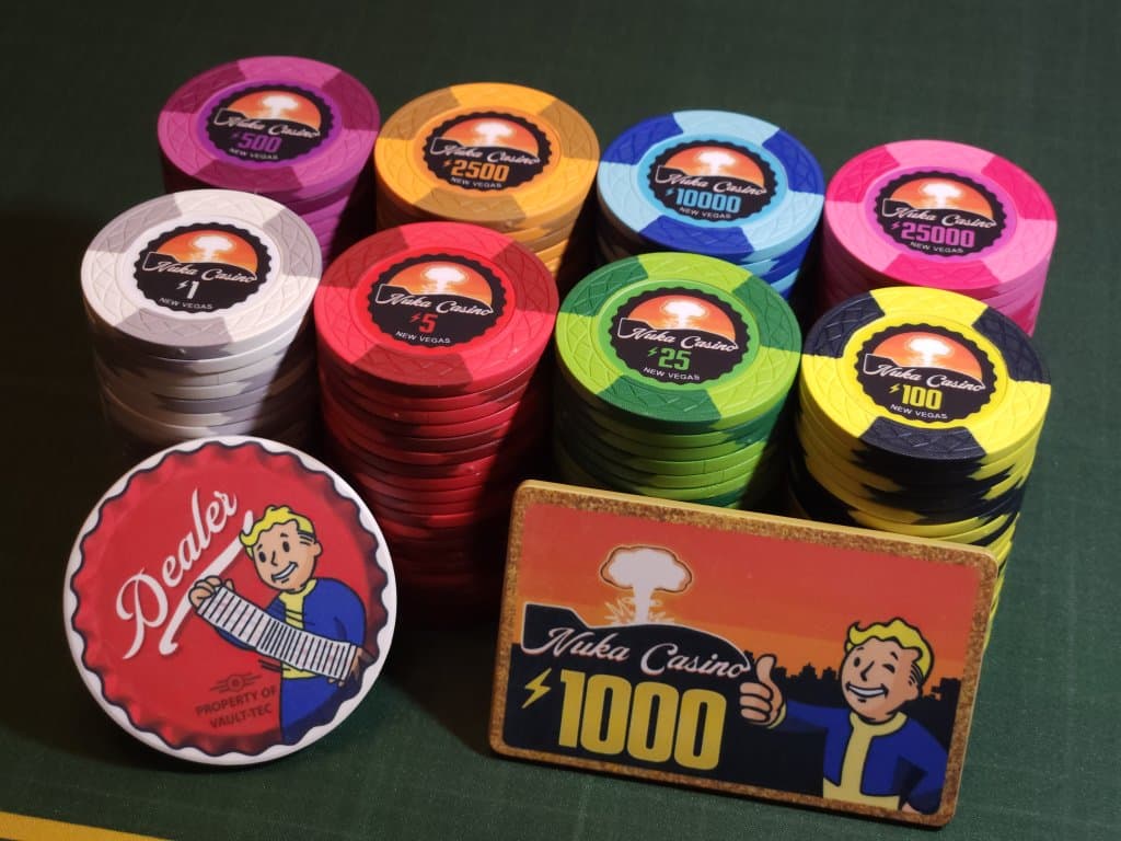 Another custom High Score Chips poker set