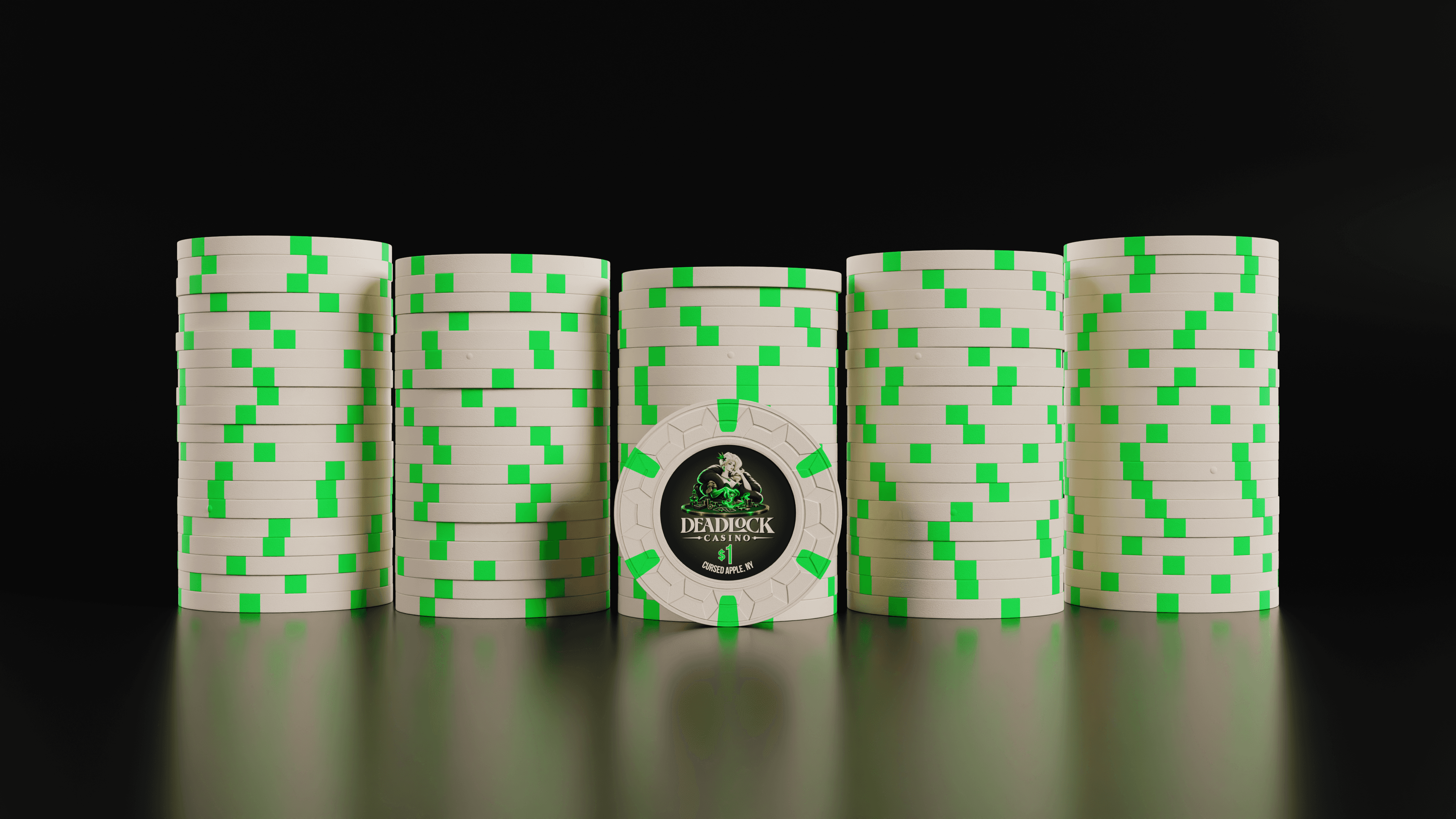 Deadlock Casino — $1 chips