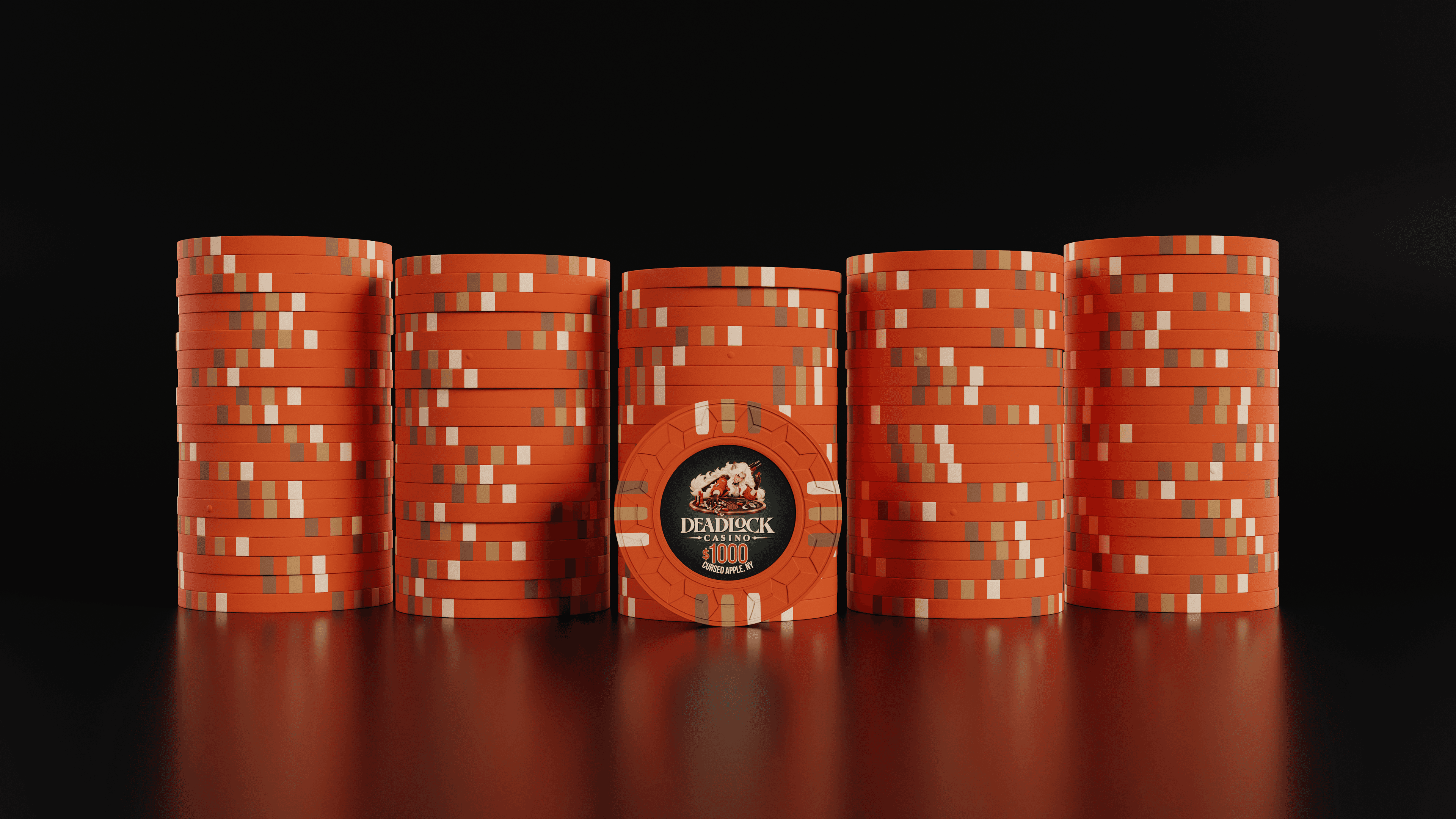 Deadlock Casino — $1,000 chips