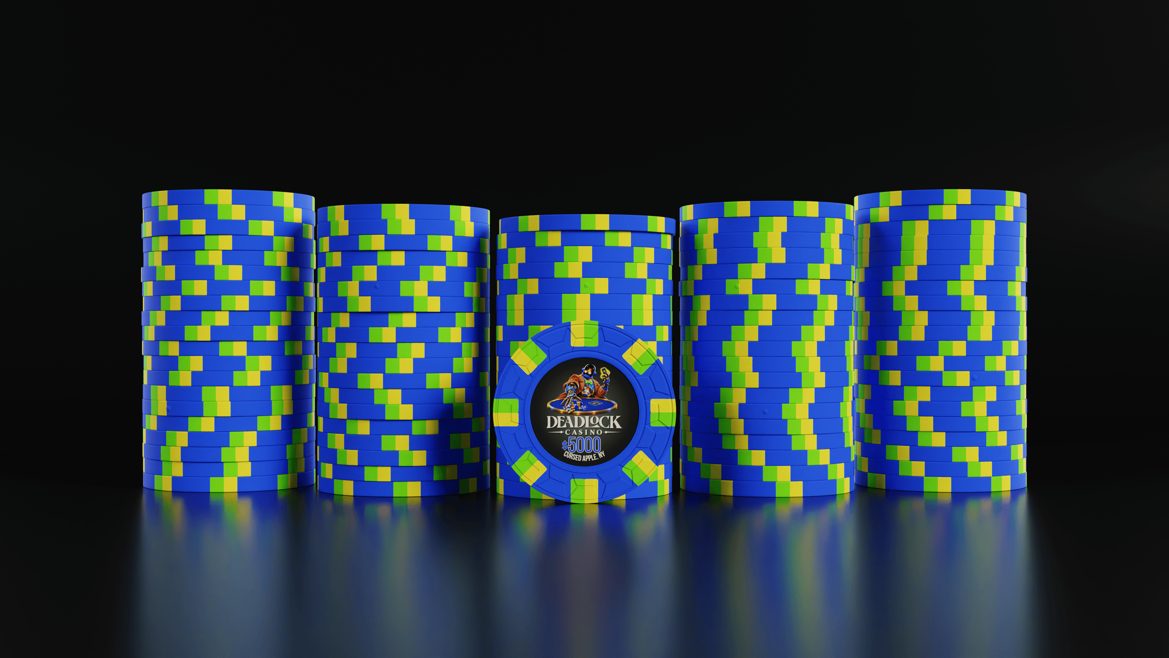 Deadlock Casino — $5,000 chips