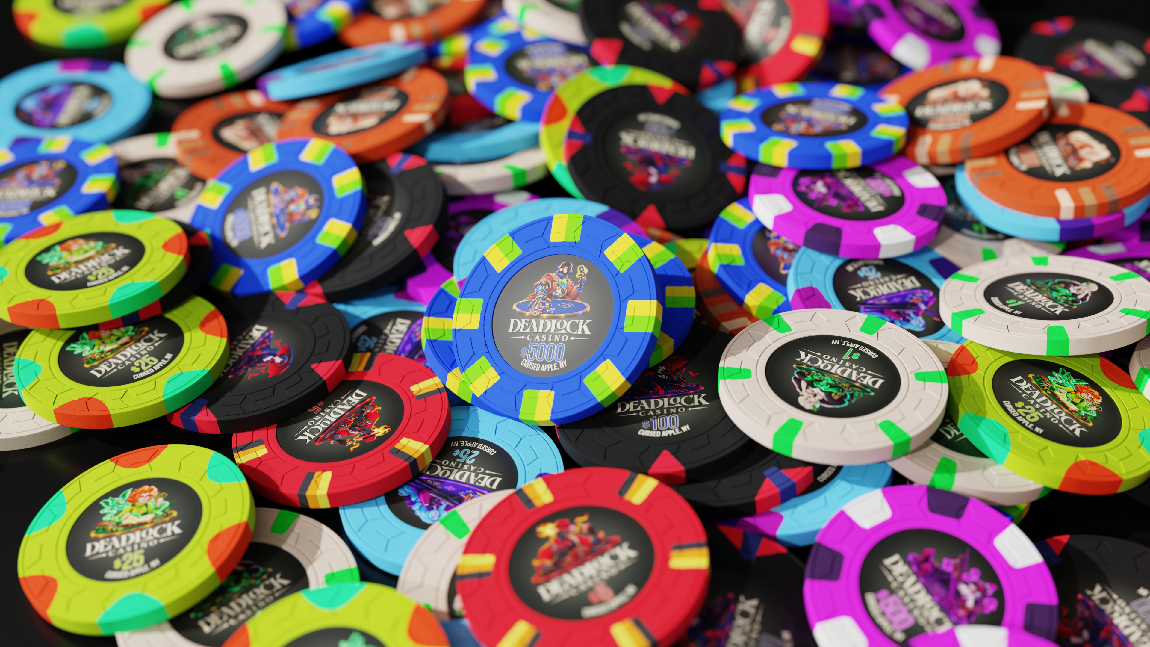 Deadlock Casino chips