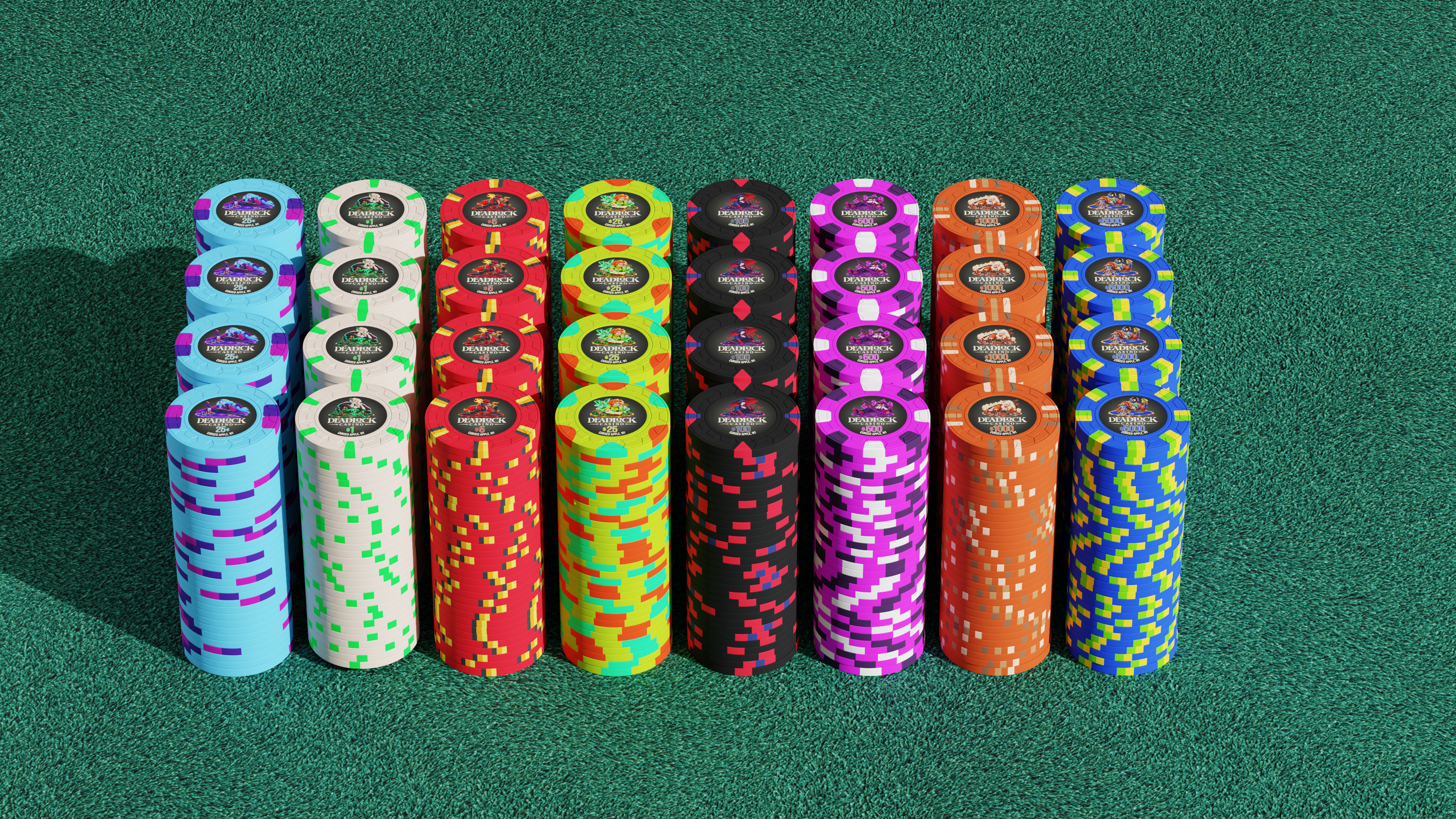 Deadlock Casino chips
