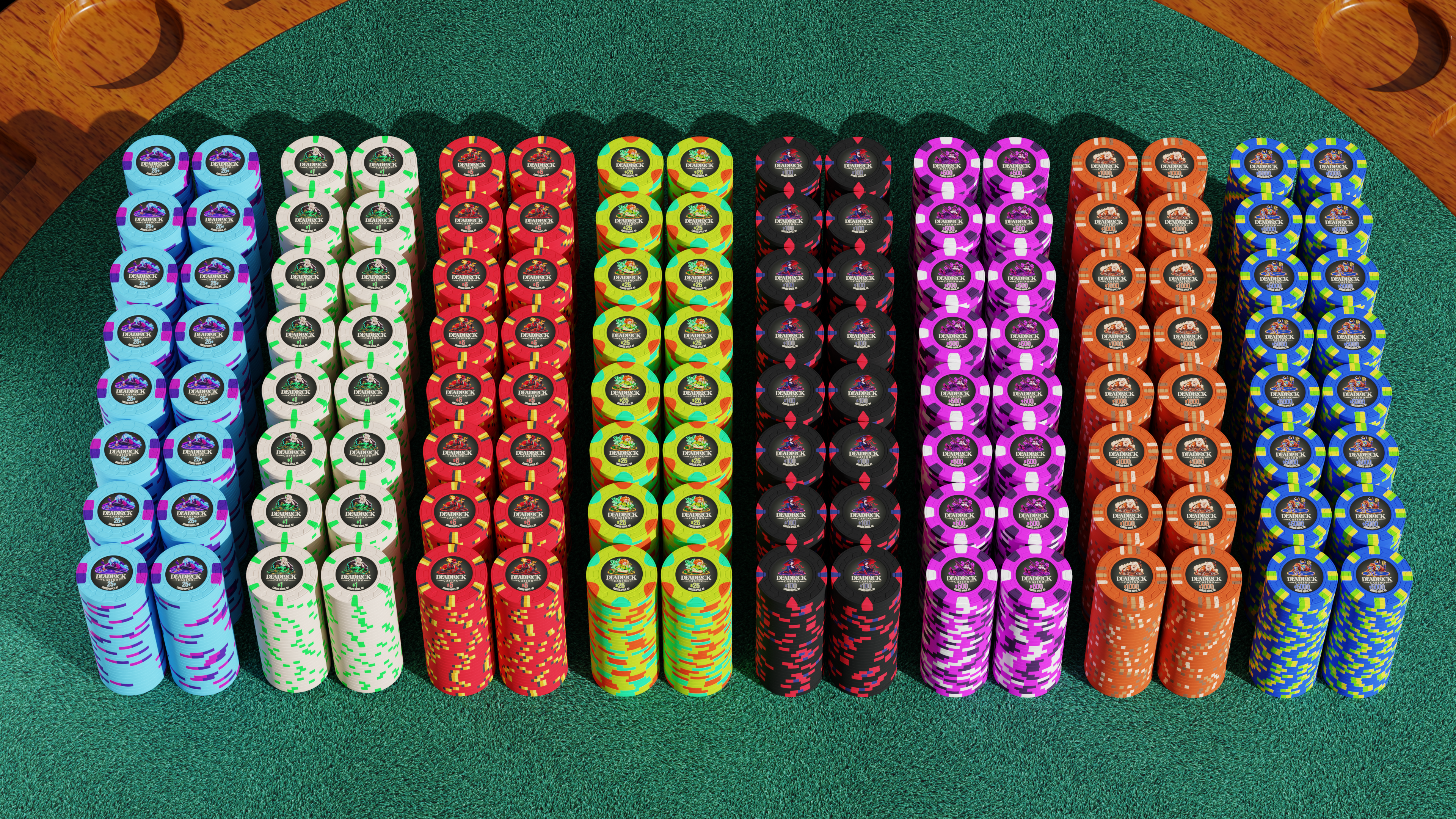Deadlock Casino chips