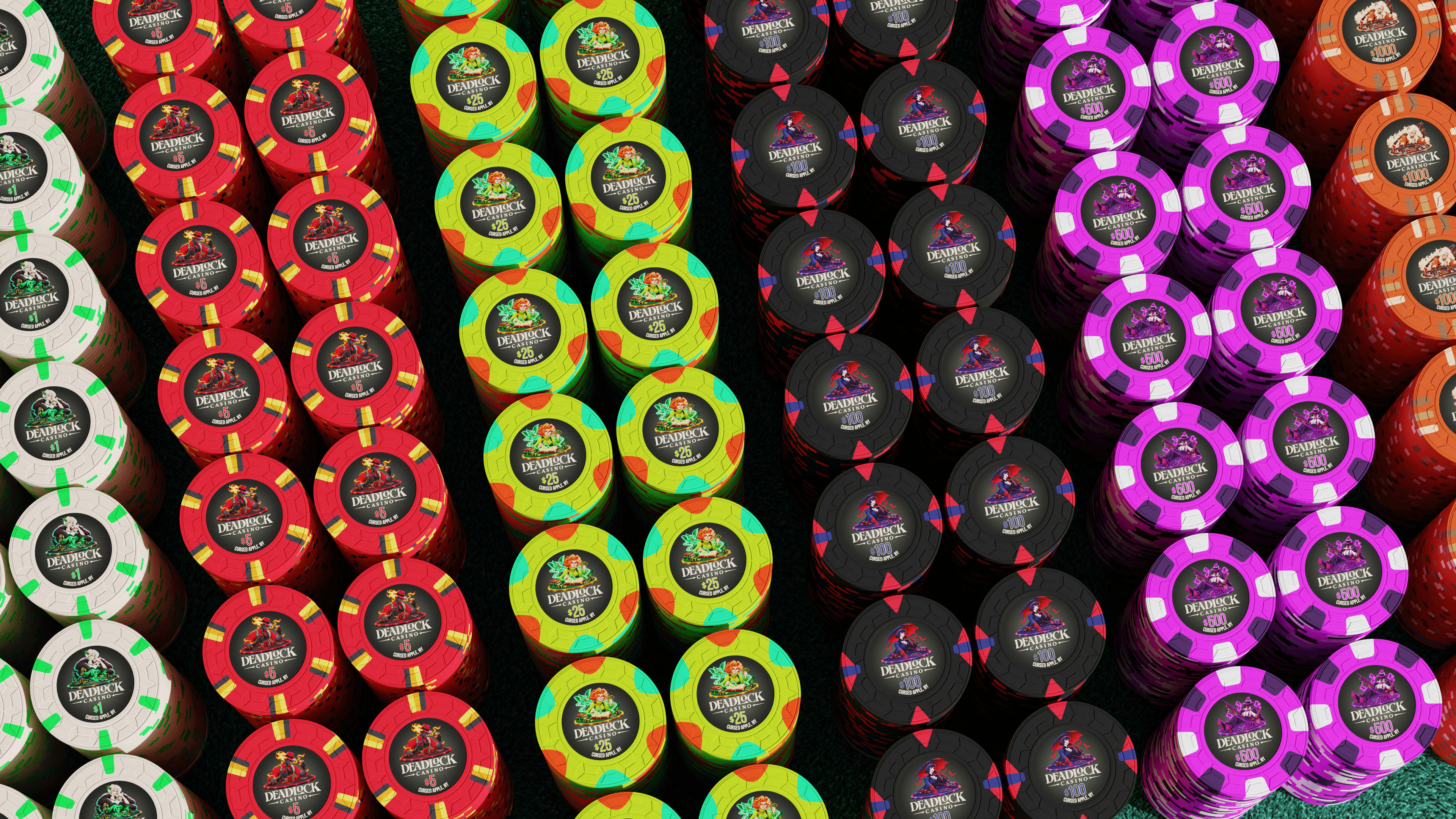 Deadlock Casino chips