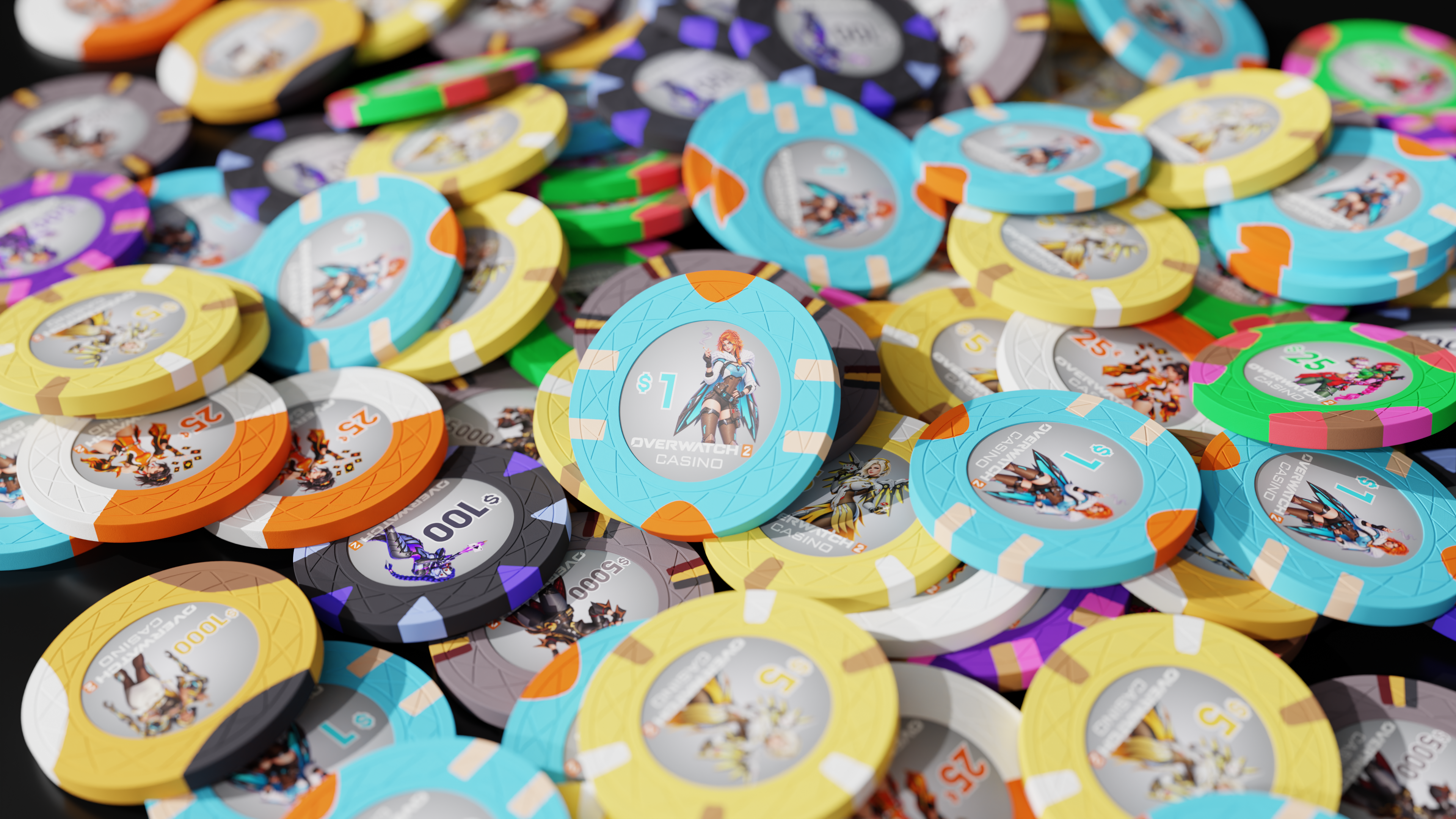 Overwatch 2 Casino chips