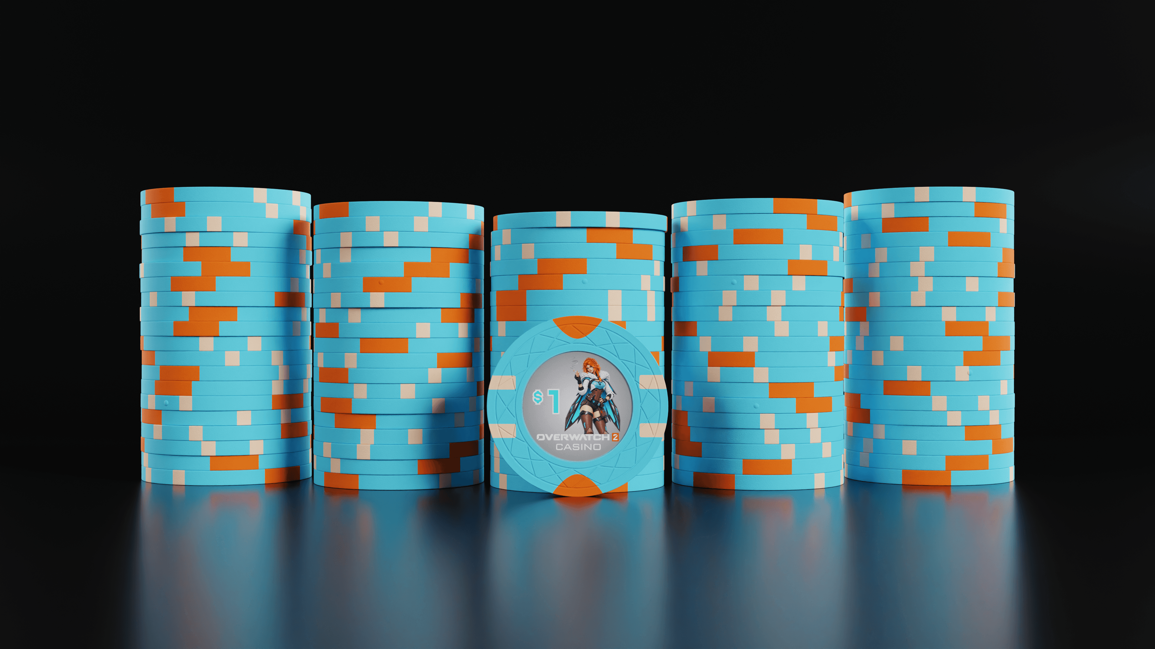 Overwatch 2 Casino — $1 chips