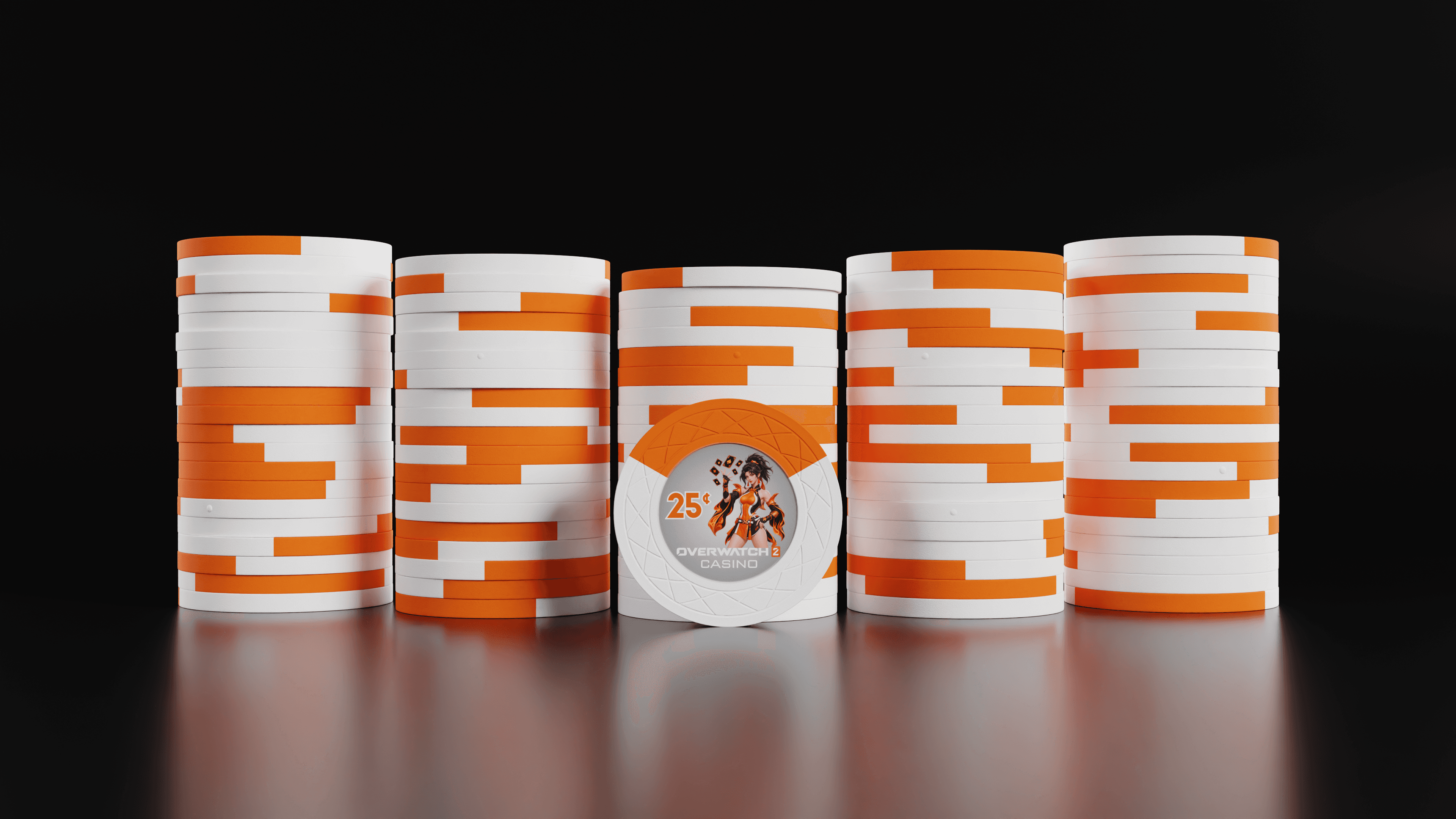 Overwatch 2 Casino — 25¢ chips