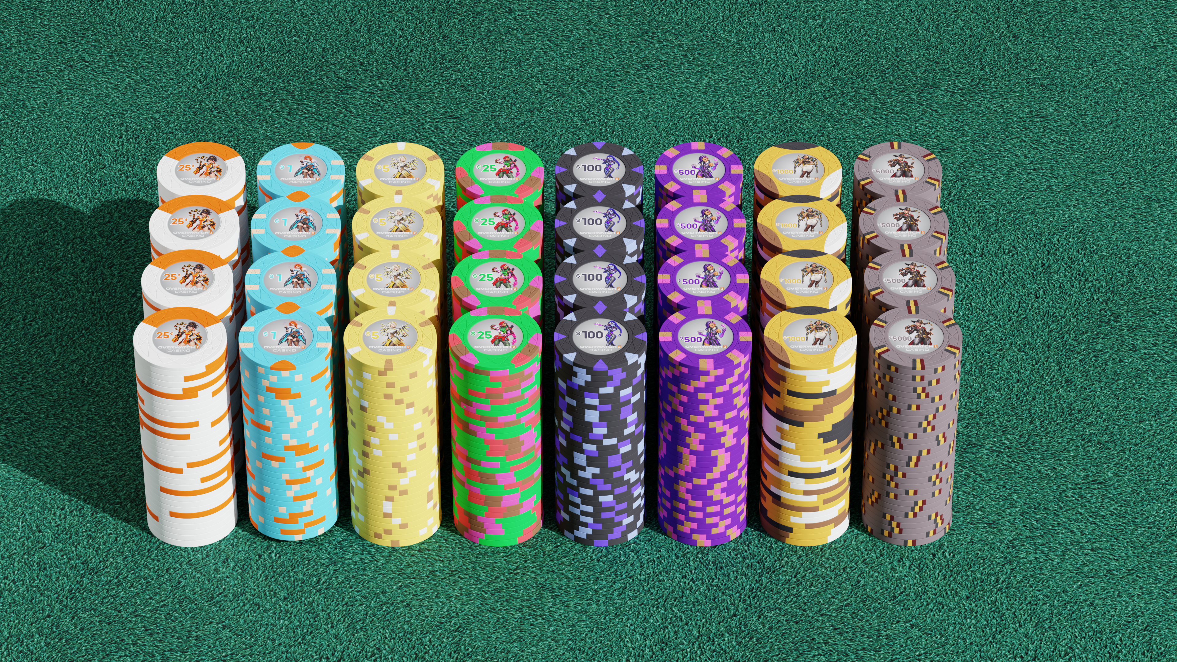 Overwatch 2 Casino chips