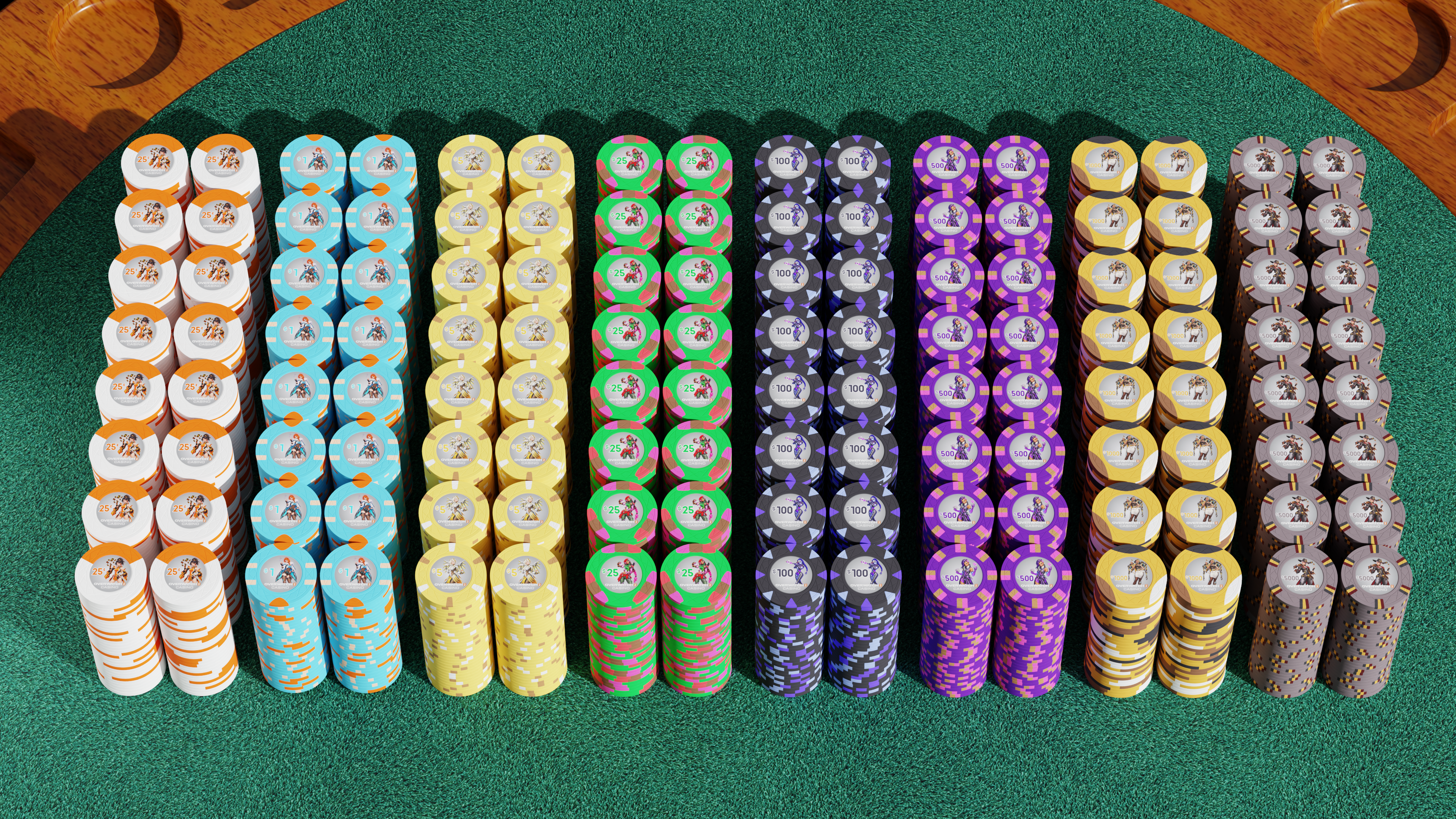 Overwatch 2 Casino chips