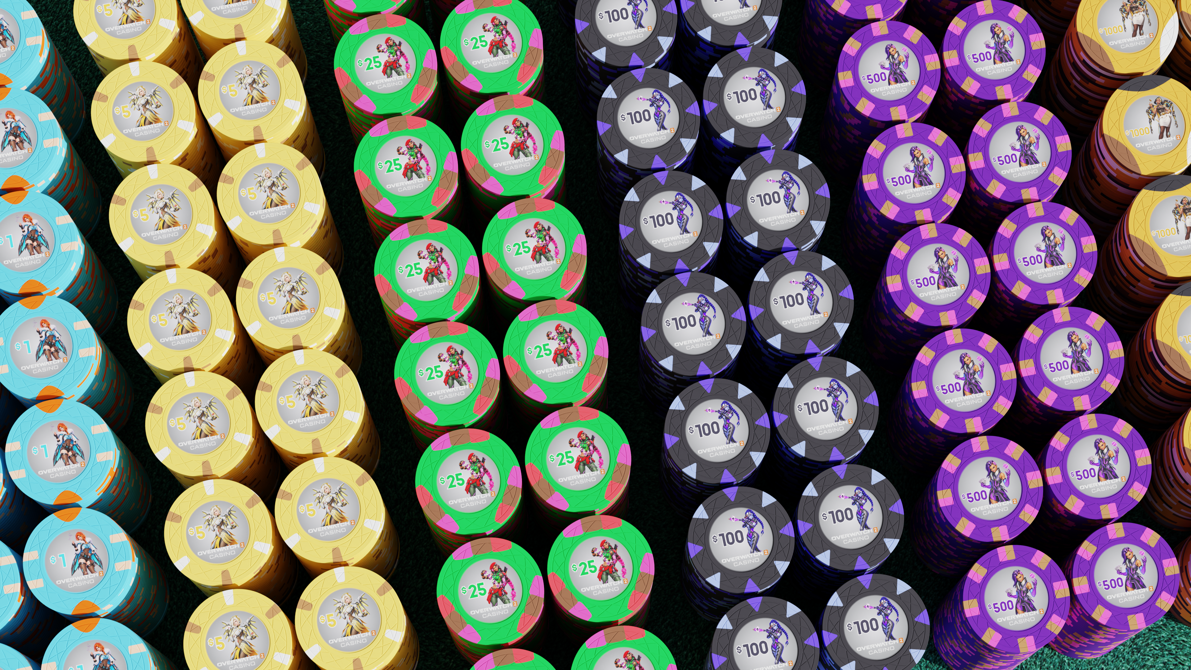 Overwatch 2 Casino chips