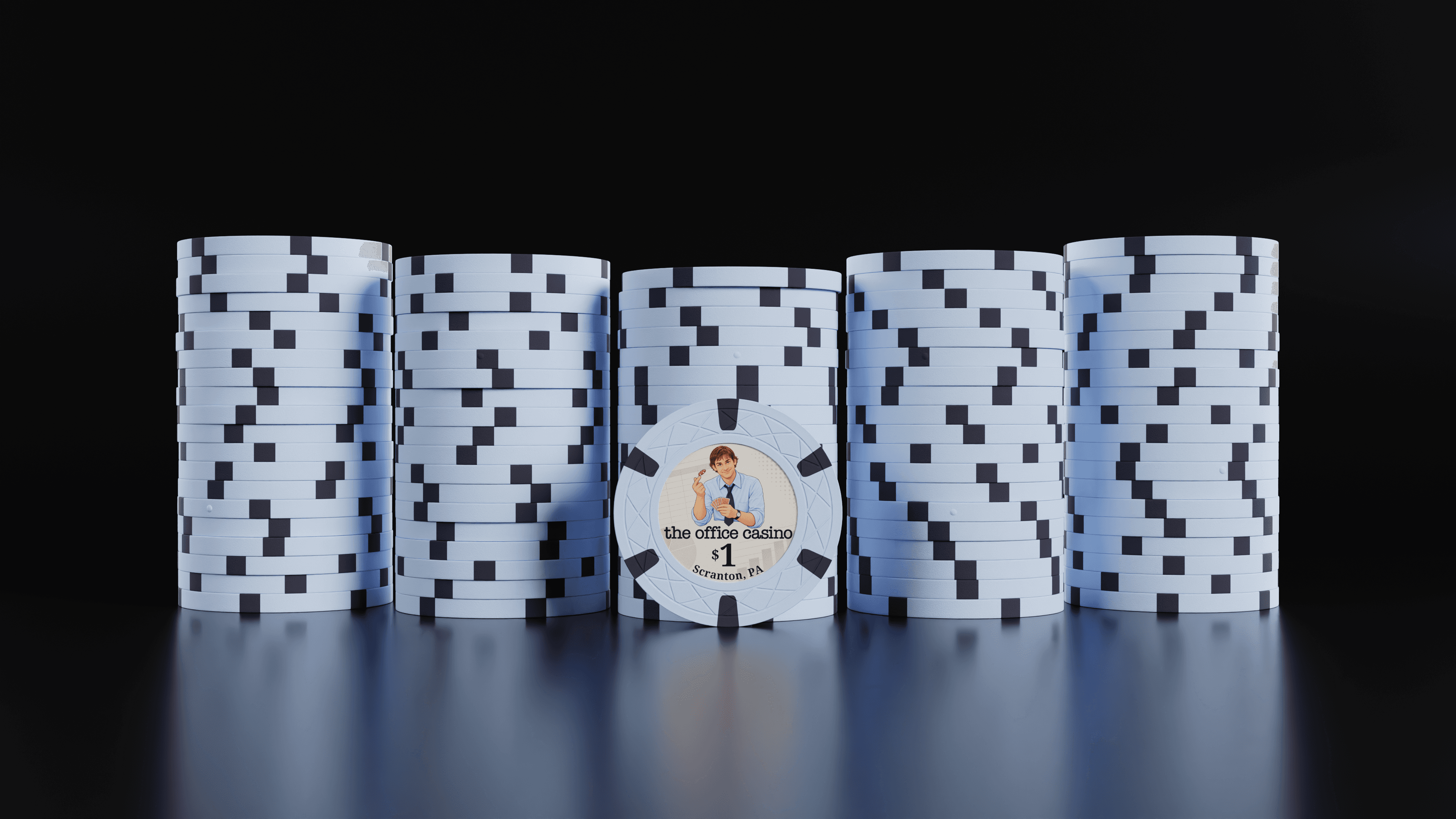 The Office Casino — $1 chips
