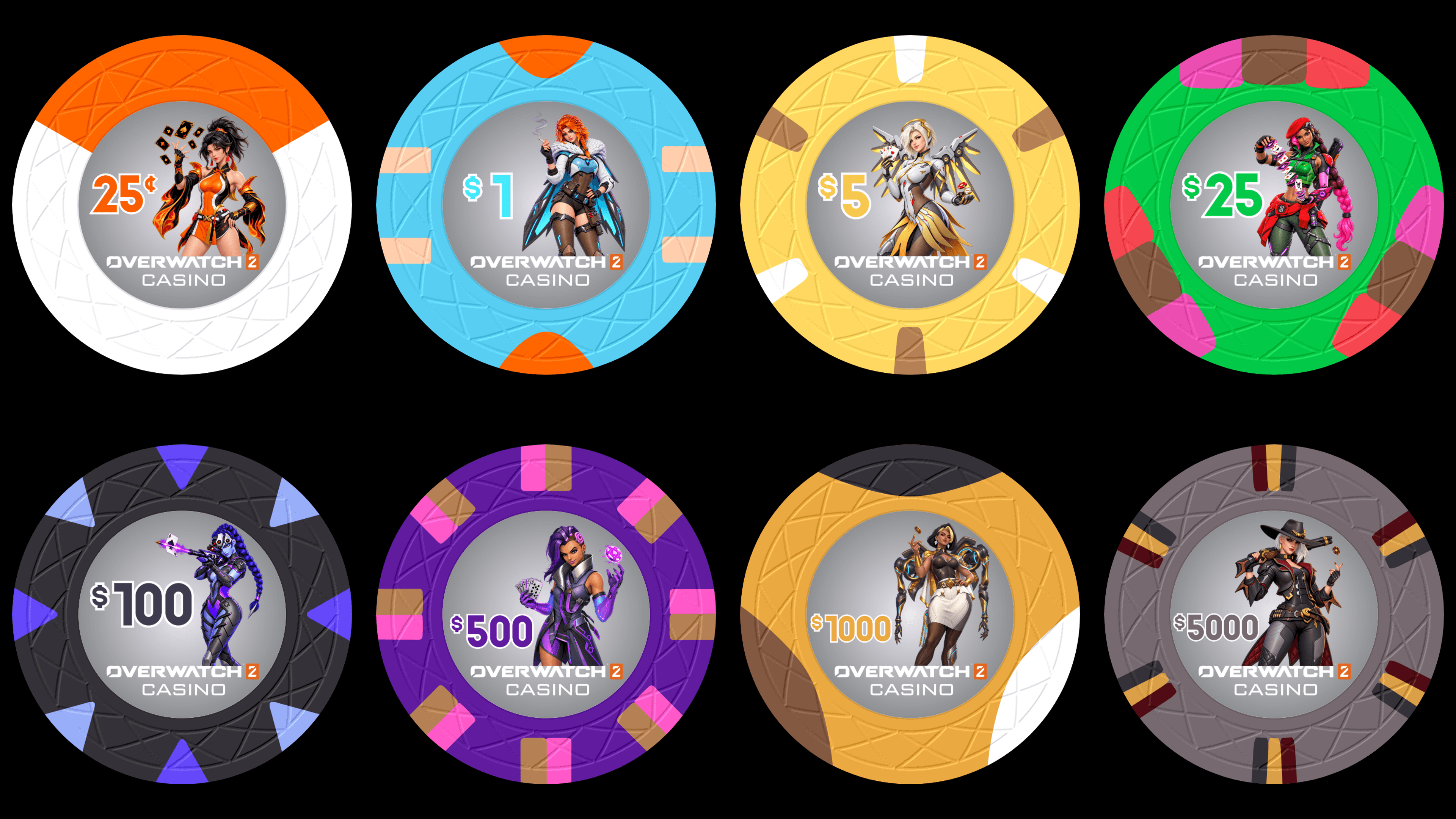 Overwatch 2 Casino chips