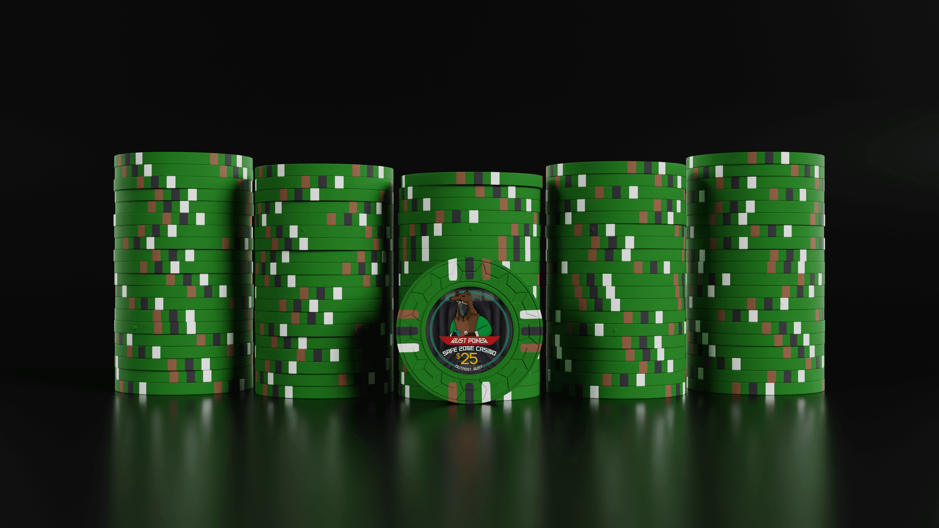 Safe Zone Casino — $25 chips