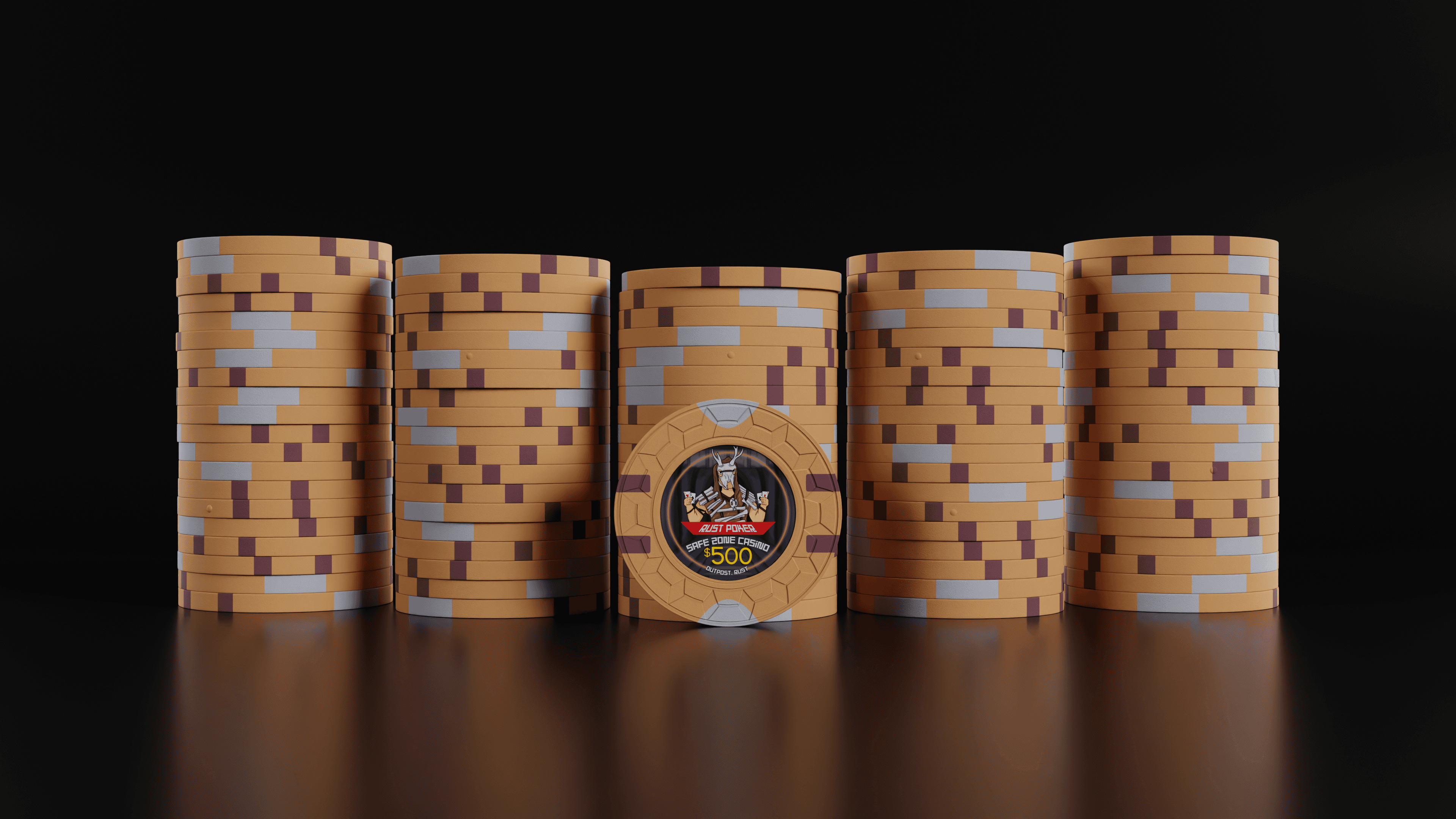 Safe Zone Casino — $500 chips