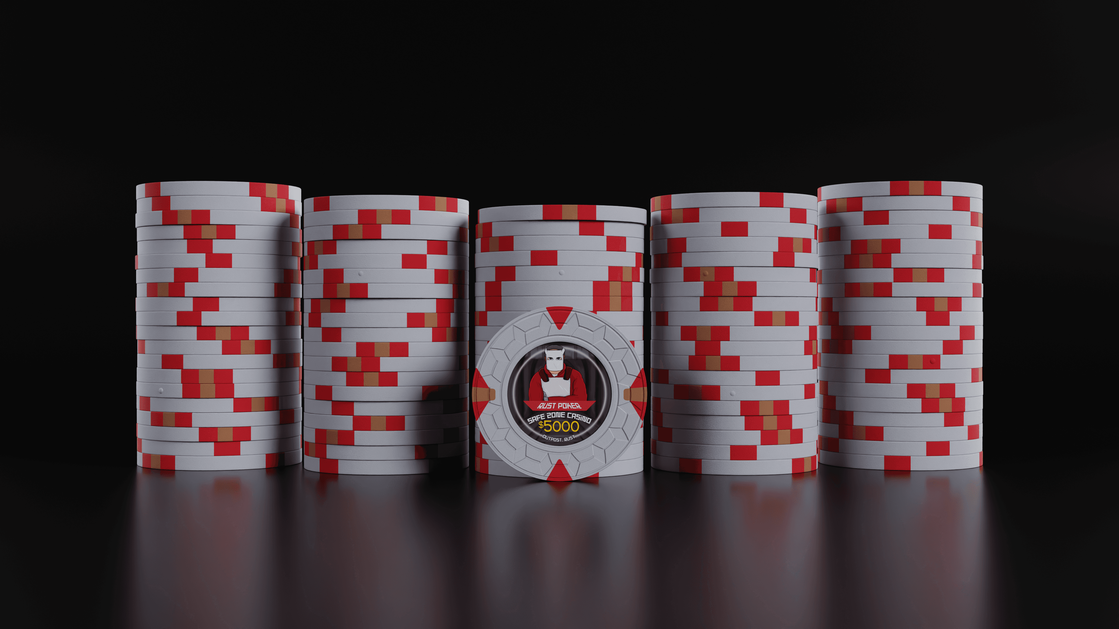 Safe Zone Casino — $5,000 chips