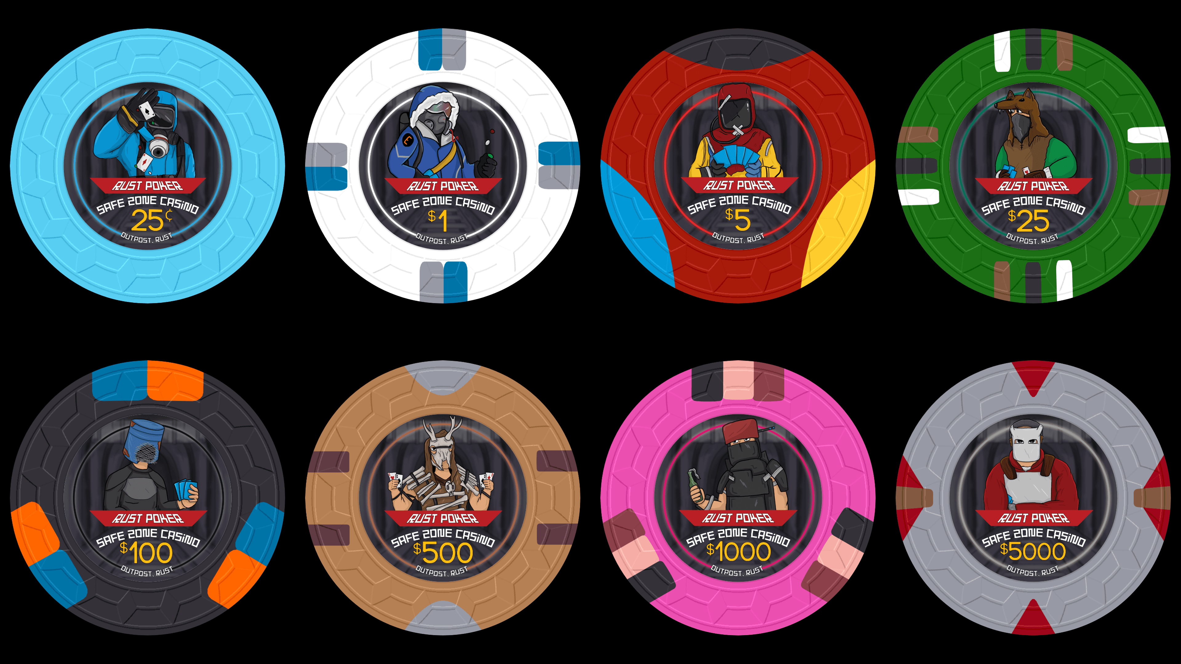 Safe Zone Casino chips