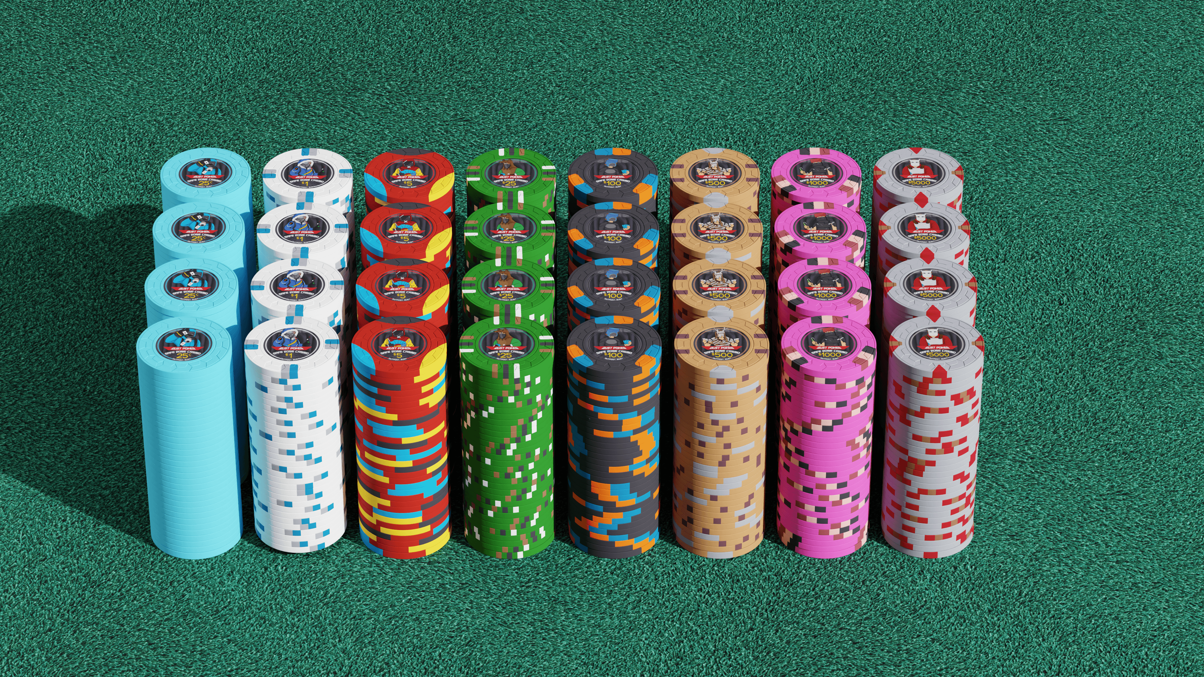 Safe Zone Casino chips