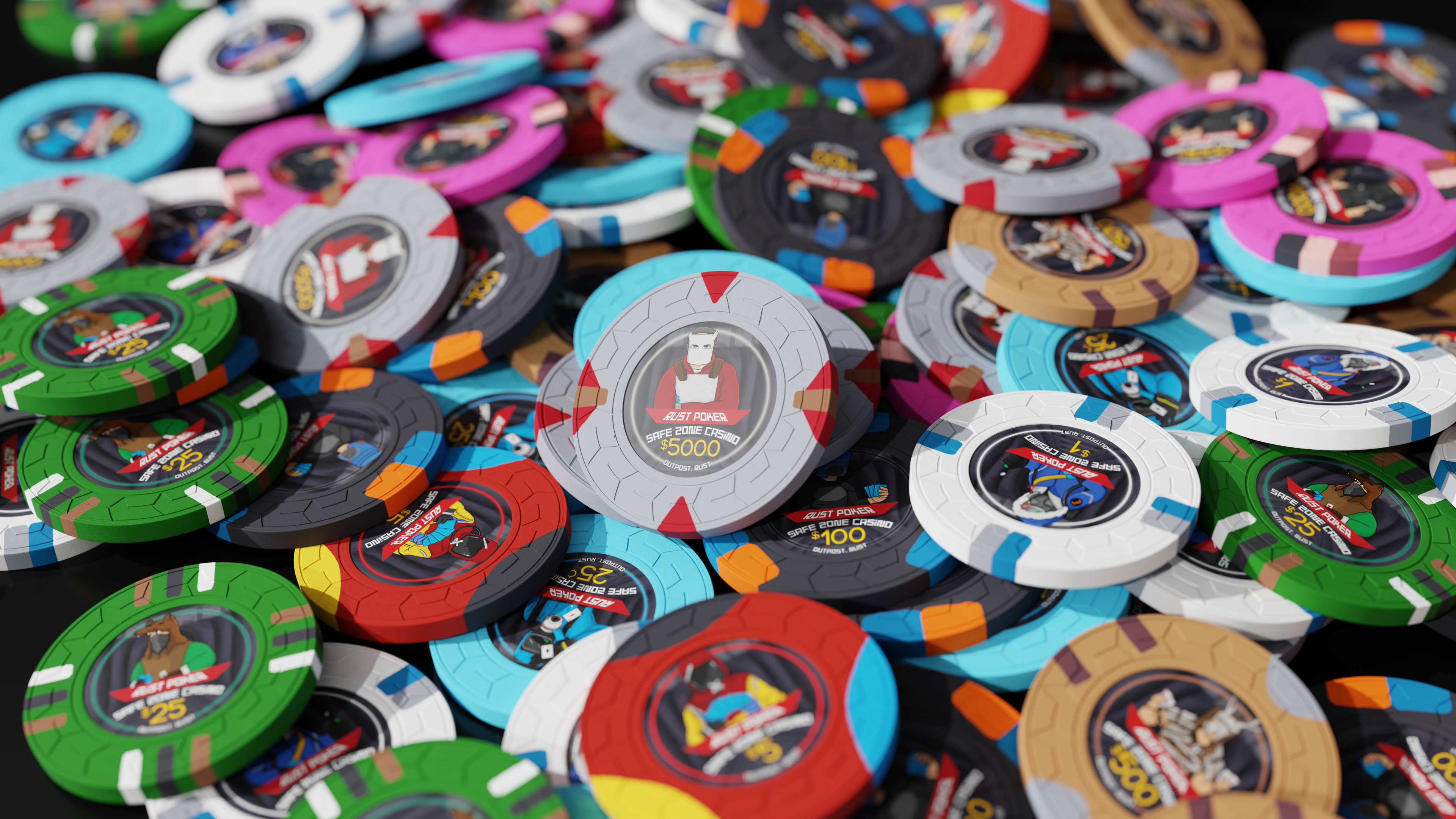 Safe Zone Casino chips