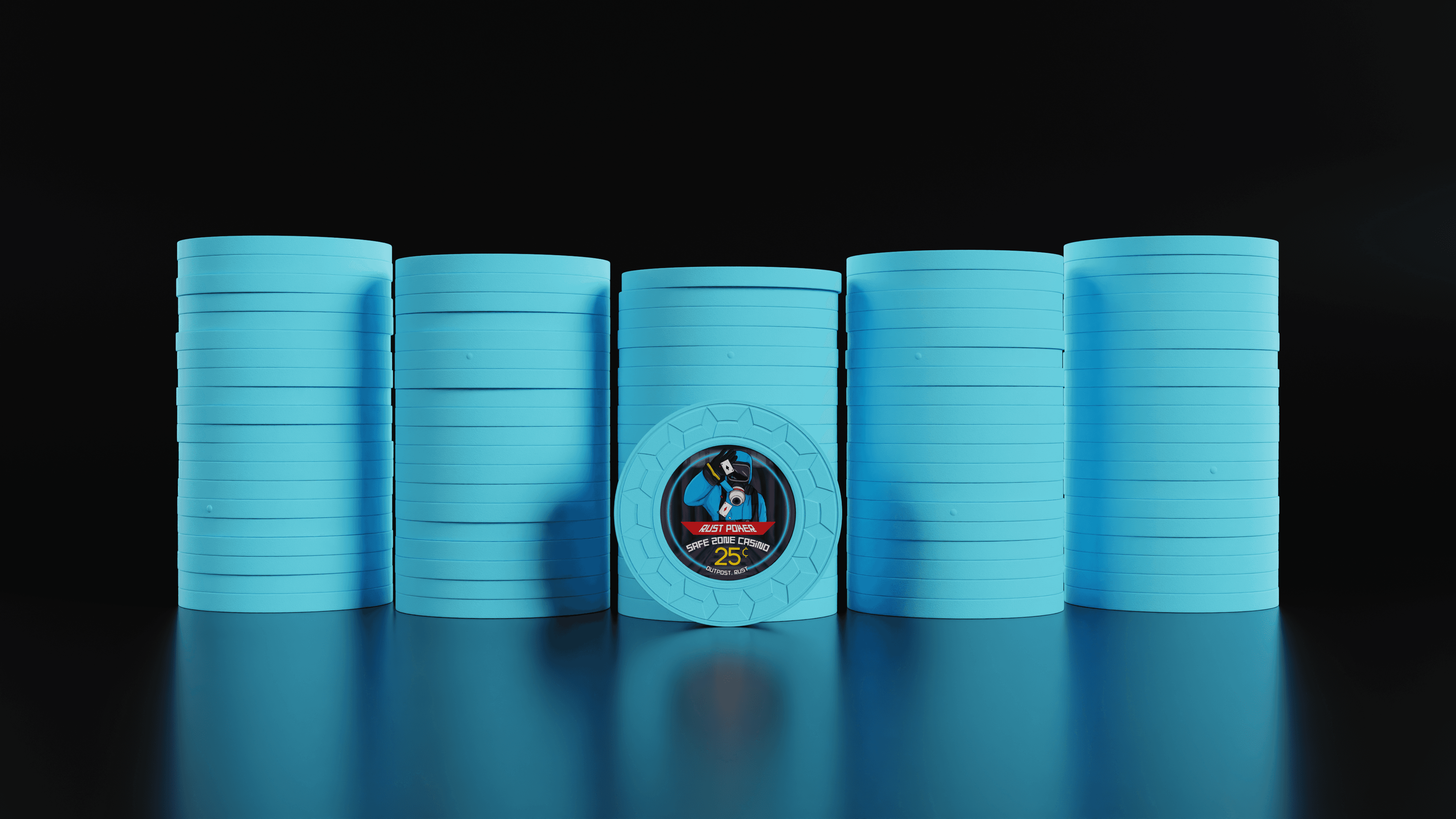 Safe Zone Casino — 25¢ chips